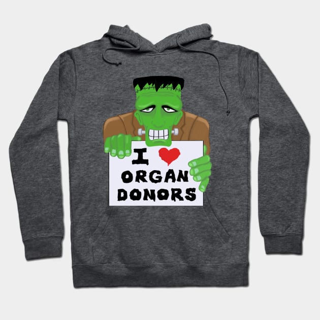 Organ Donors Hoodie by Cave of Cyclops